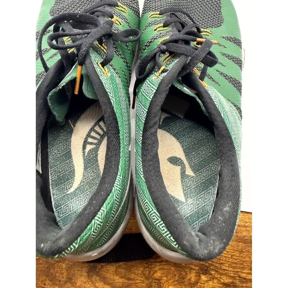 Nike Free Trainer 5.0 V6 AMP Michigan State 723939-317‎ Mens 13 Sneaker Green